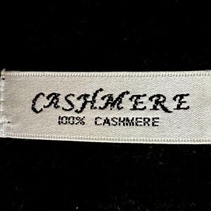 NWT Black Heavy Cashmere Wrap